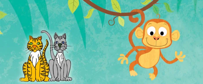 The Monkey and Cats