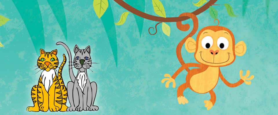 The Monkey and Cats • Moral Stories The Monkey and Cats • Moral Stories